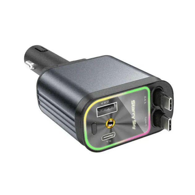 Chargeur de Téléphone pour Voiture 4 en 1